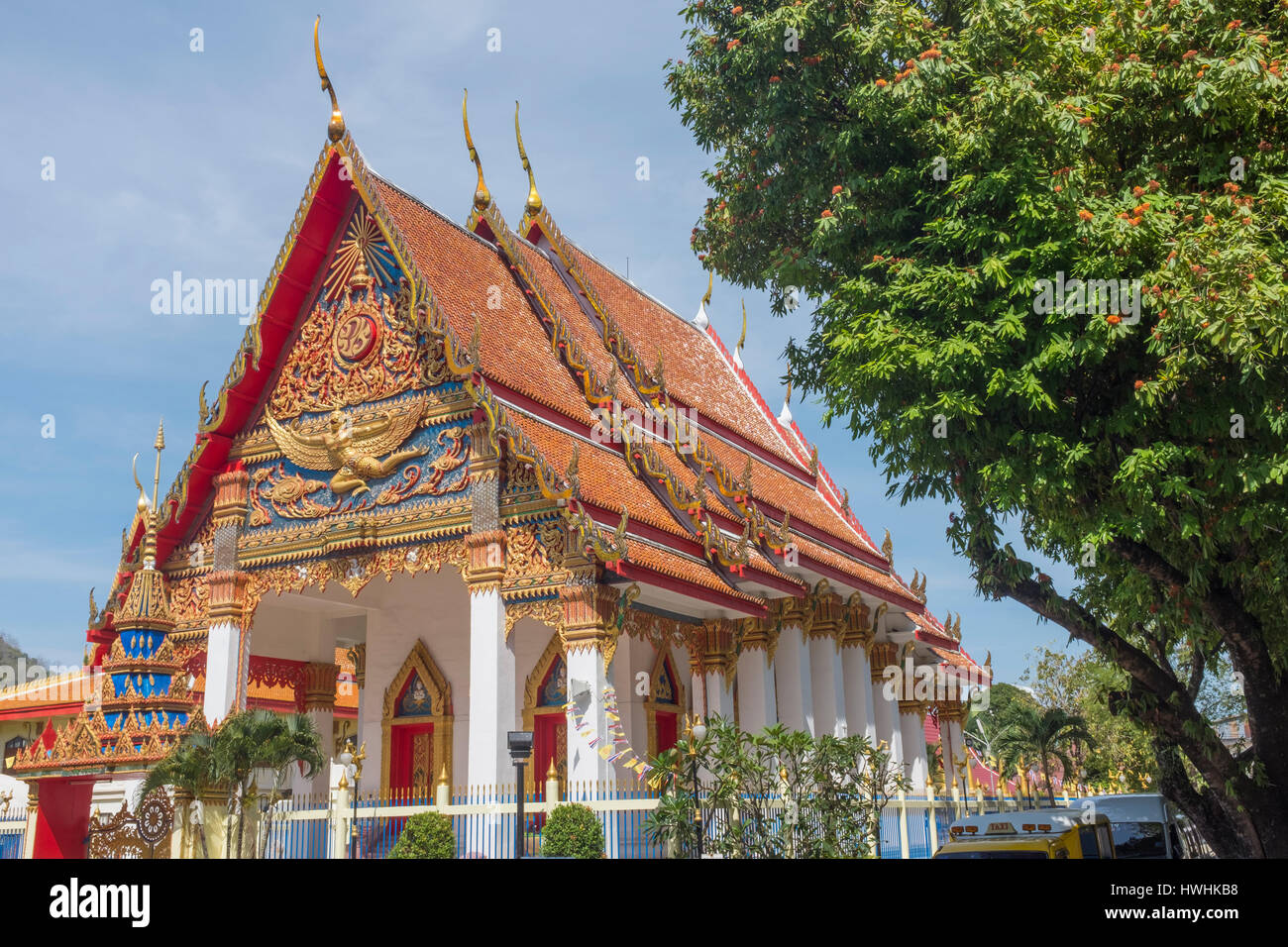 Erbe-Tempel von Soi Rommanee in der alten Stadt Phuket Insel Phuket, Thailand. 5. März 2017 Stockfoto