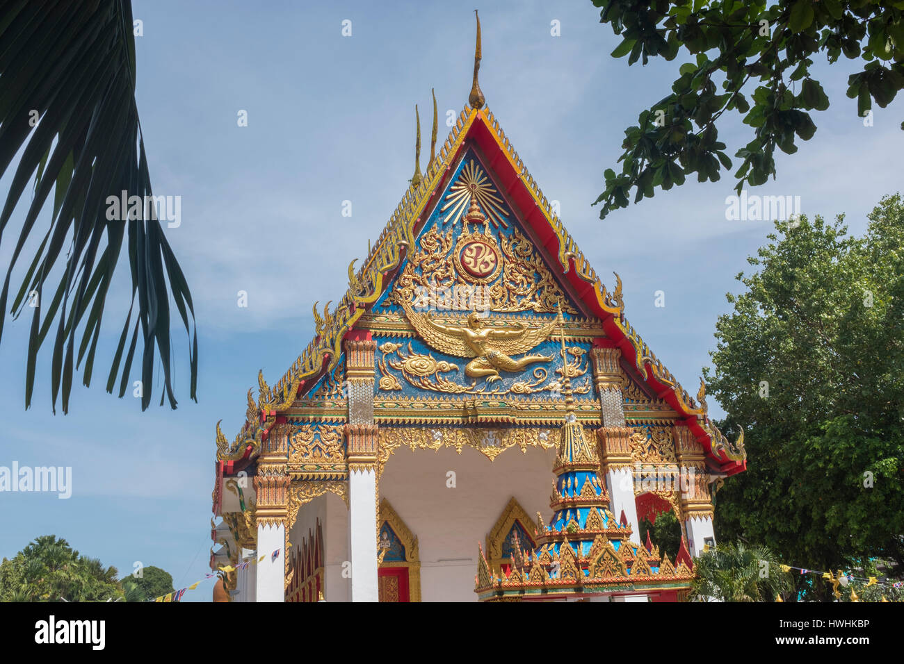 Erbe-Tempel von Soi Rommanee in der alten Stadt Phuket Insel Phuket, Thailand. 5. März 2017 Stockfoto