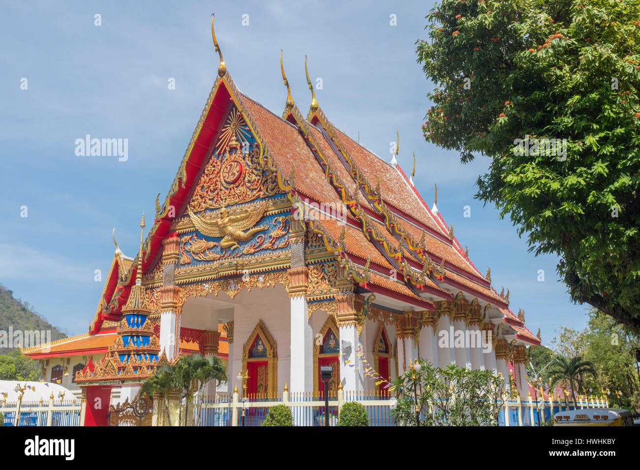 Erbe-Tempel von Soi Rommanee in der alten Stadt Phuket Insel Phuket, Thailand. 5. März 2017 Stockfoto