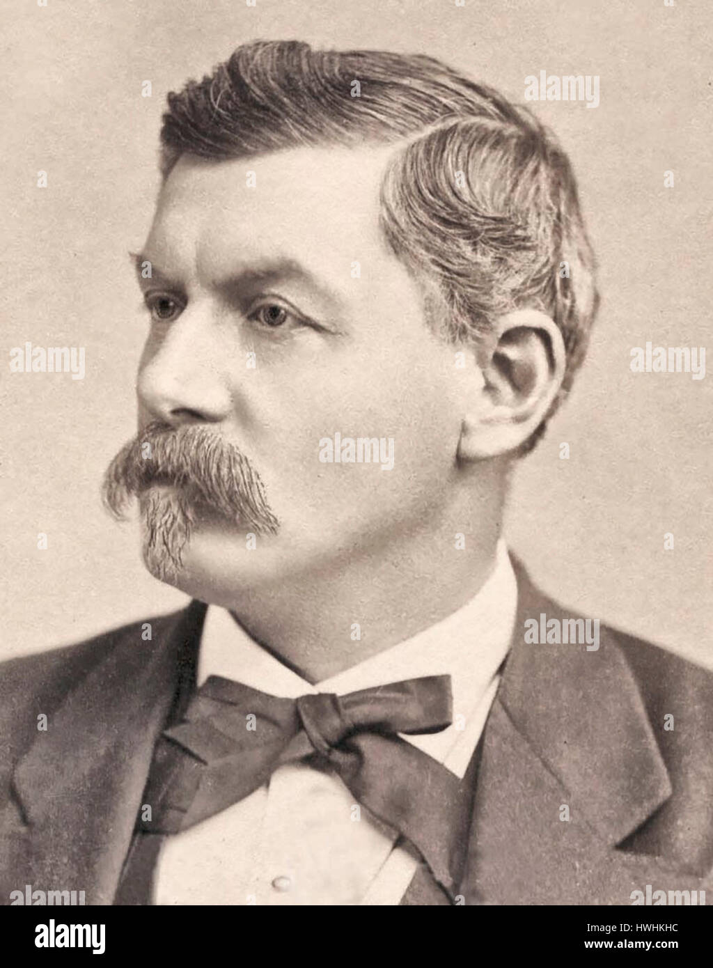 Gouverneur George B McClellan, um 1880 Stockfoto
