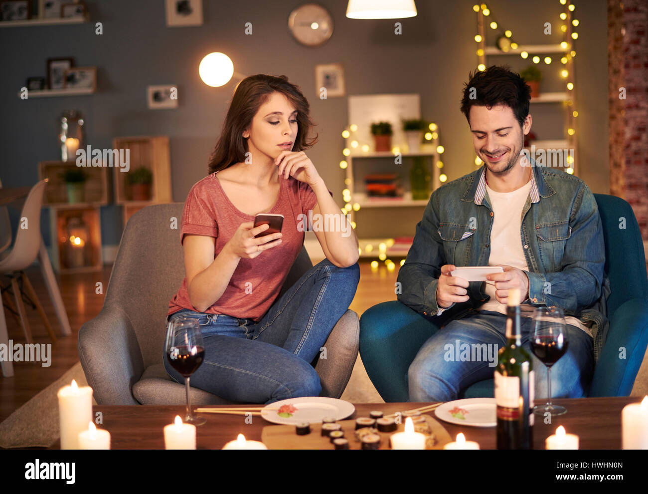 Es gibt immer einige Probleme zwischen paar Stockfoto