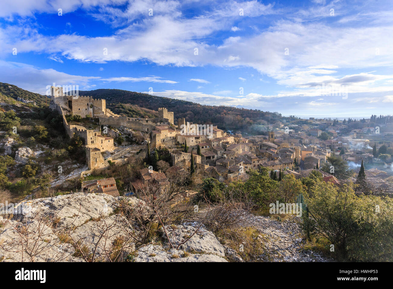 Frankreich, Ardeche, Saint Montan Stockfoto