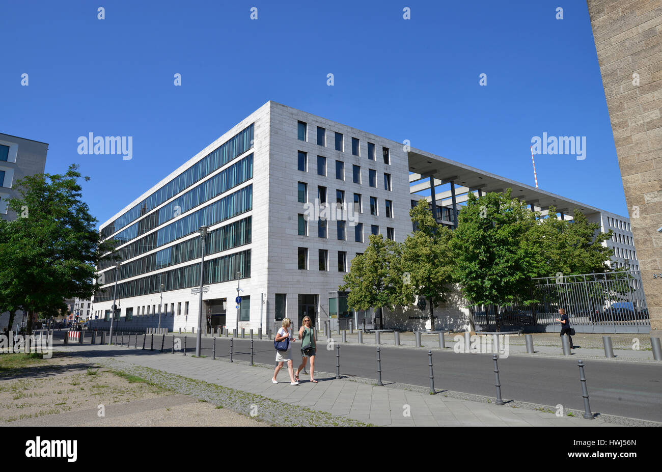 Jobportalen Amt, Kurstrasse, Mitte, Berlin, Deutschland Stockfoto