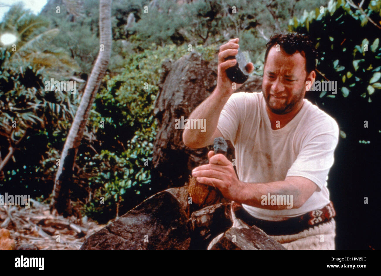 Cast Away, aka: Verschollen, USA 2000, Regie: Robert Zemeckis, Monia: Tom Hanks Stockfoto