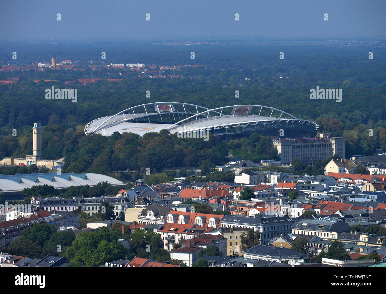 Red Bull Arena, Leipzig, Sachsen, Deutschland Stockfoto