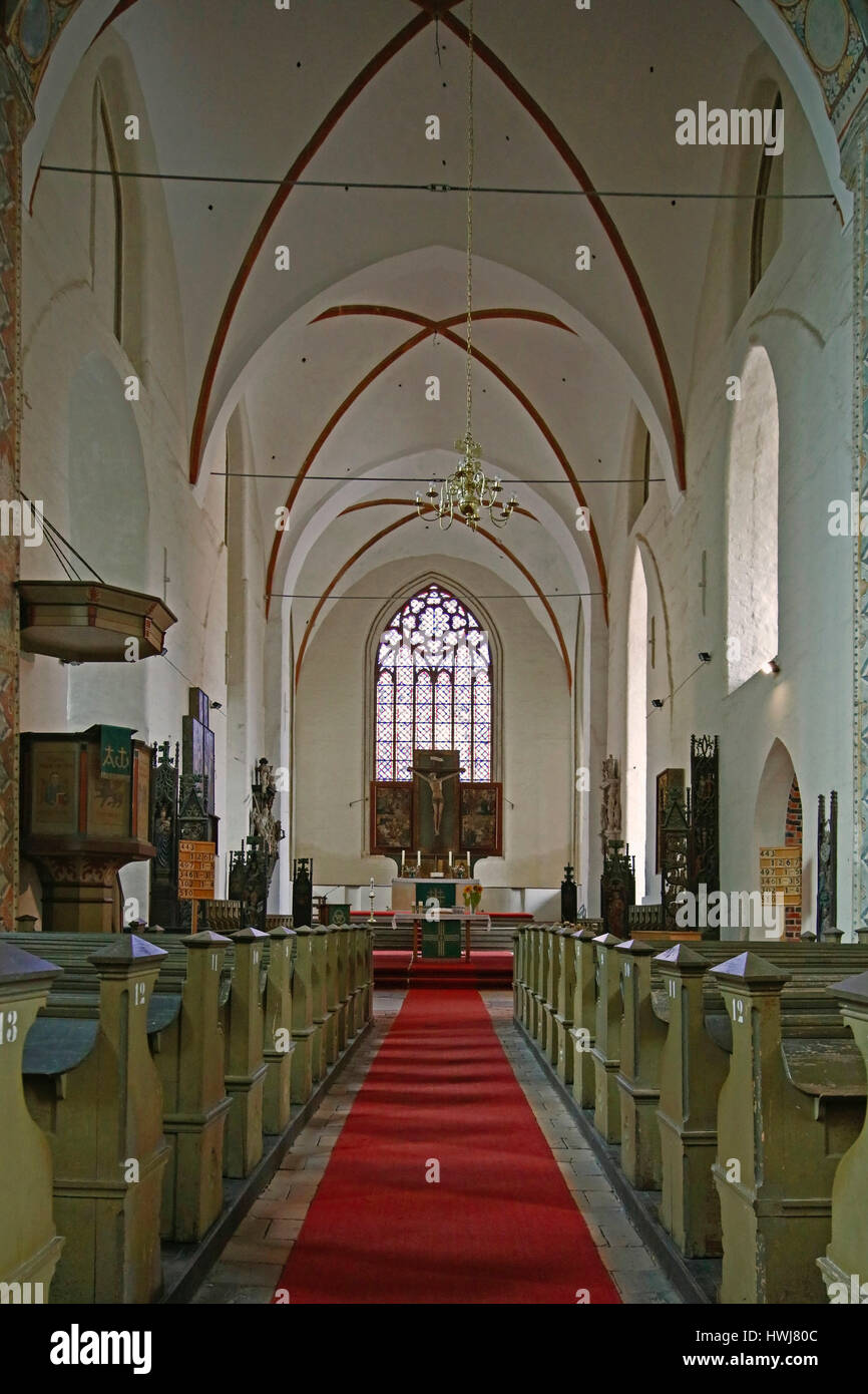 St. Marien Kirche Anklam, Mecklenburg-West Pomerania, Deutschland Stockfoto