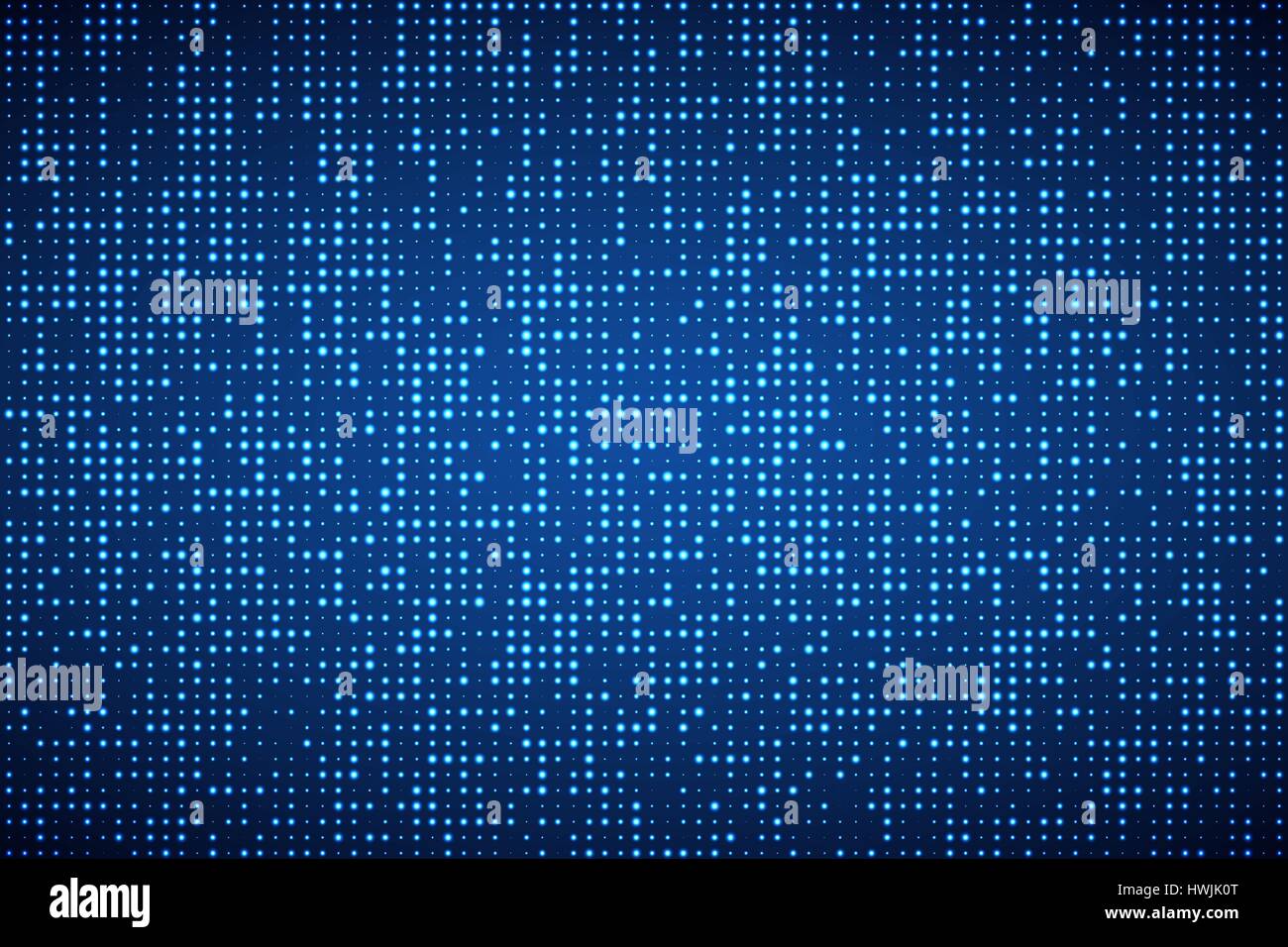 Glühende Halbton-Punkte-Muster. Abstrakte Neonlichter Hintergrund für Ihr design Stock Vektor