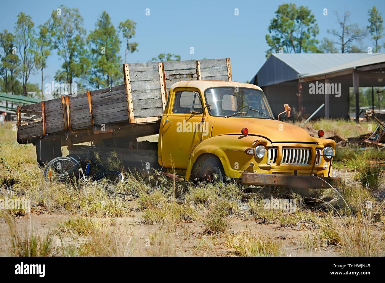 Alte rostige Vintage turck Stockfoto