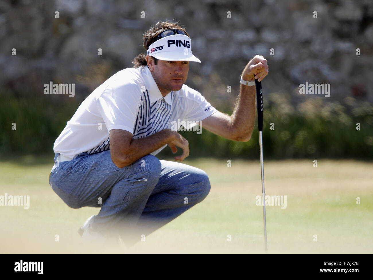 BUBBA WATSON USA USA MUIRFIELD EAST LOTHIAN Schottland 20. Juli 2013 Stockfoto