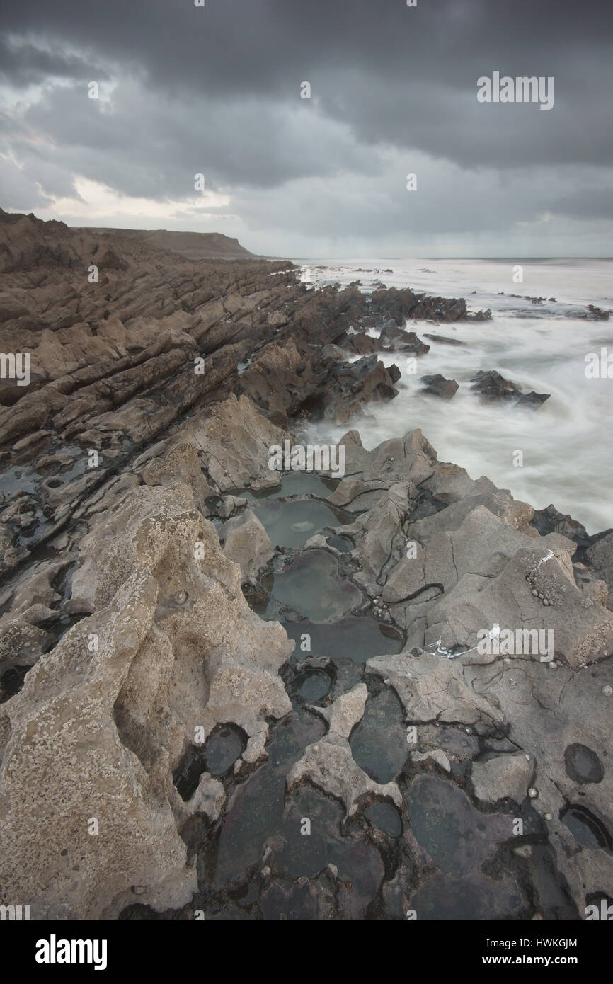 Overton Sturm Stockfoto