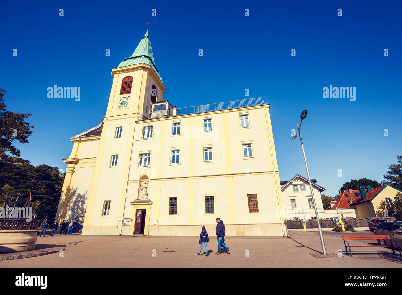 Vienna church st josefskirche at kahlenberg -Fotos und -Bildmaterial in  hoher Auflösung – Alamy