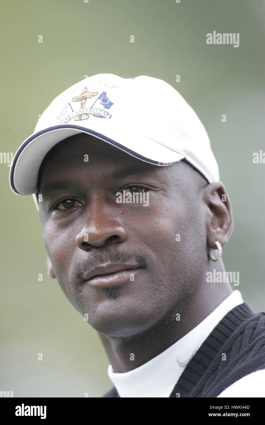 MICHAEL JORDAN RYDER CUP OAKLAND HILLS DETROIT/USA 17. September 2004 Stockfoto