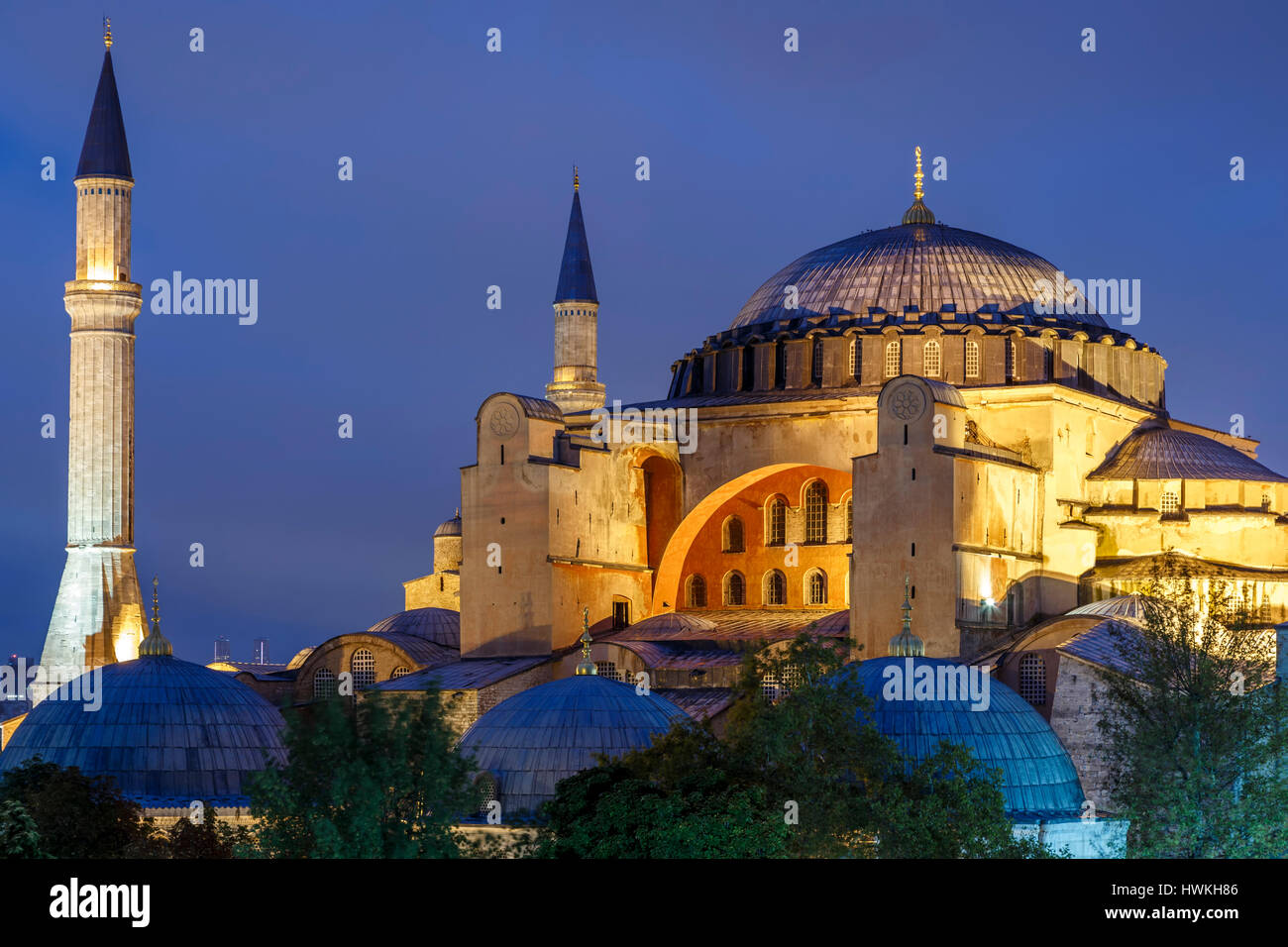 Hagia Sophia, Istanbul, Türkei Stockfoto