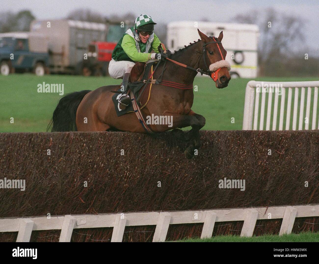 SEHEN Sie mehr Geschäft, GERITTEN von TONY MCCOY 13. November 1996 Stockfoto