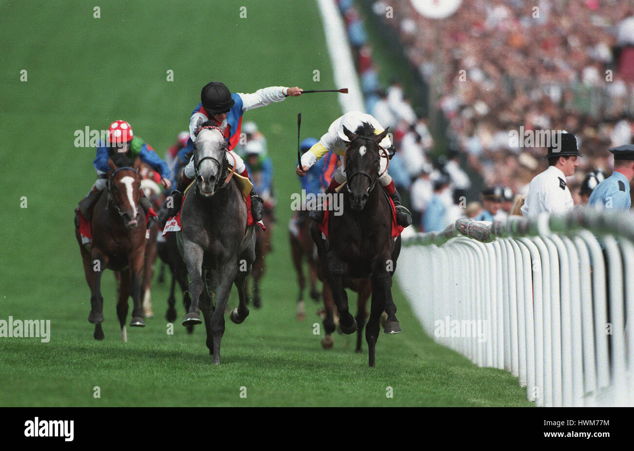 BENNY DIP Silber PATRIARCH EPSON DERBY (VODAFONE) 7. Juni 1997 Stockfoto