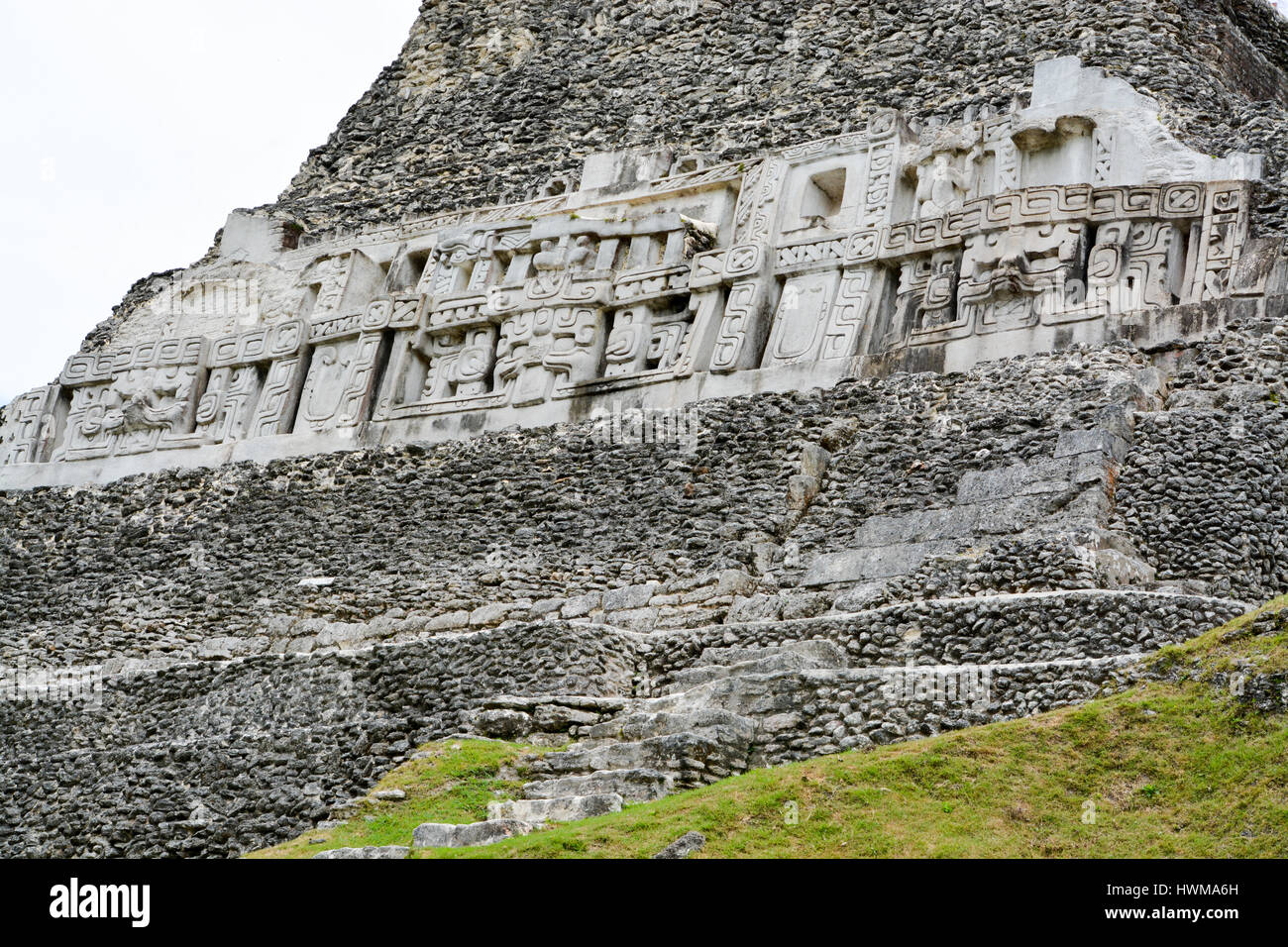 Maya-Ruinen in Belize Stockfoto