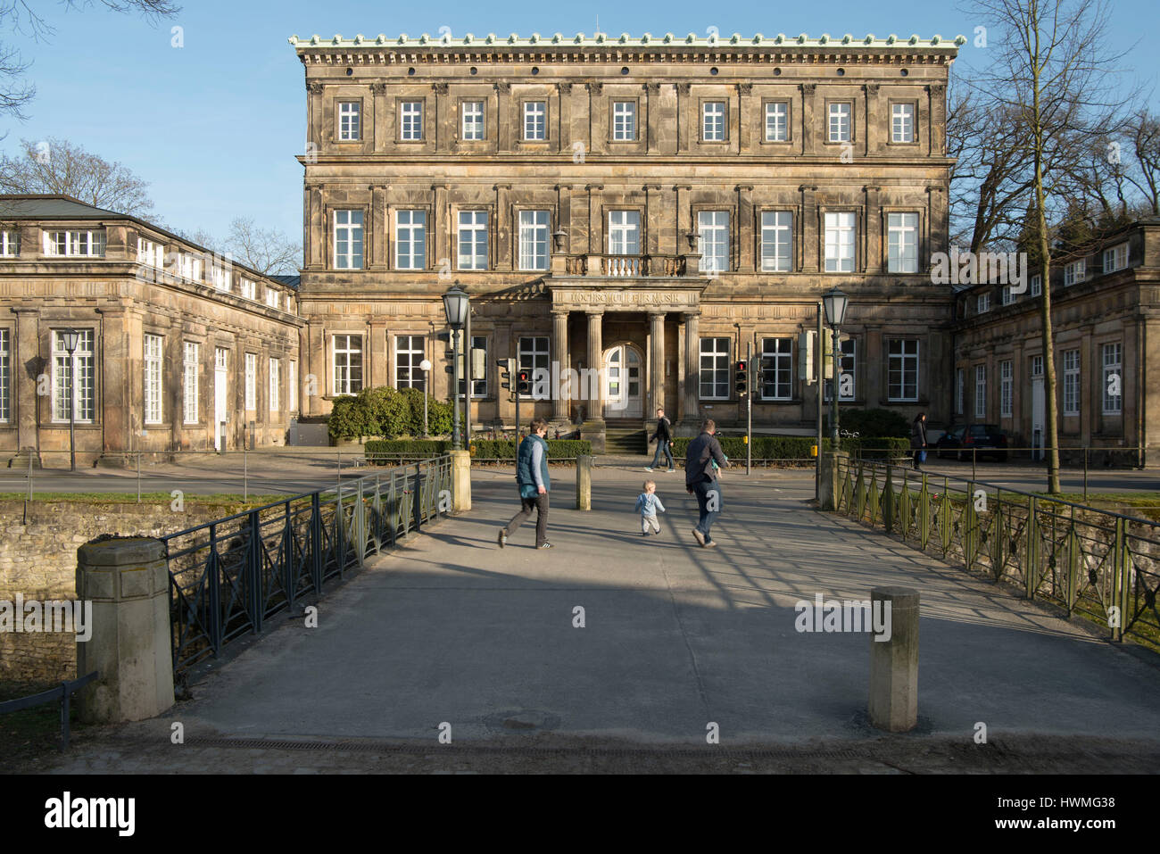 Deutschland, Nordrhein-Westfalen, Detmold, Hochschule für Musik, Neues Palais Stockfoto