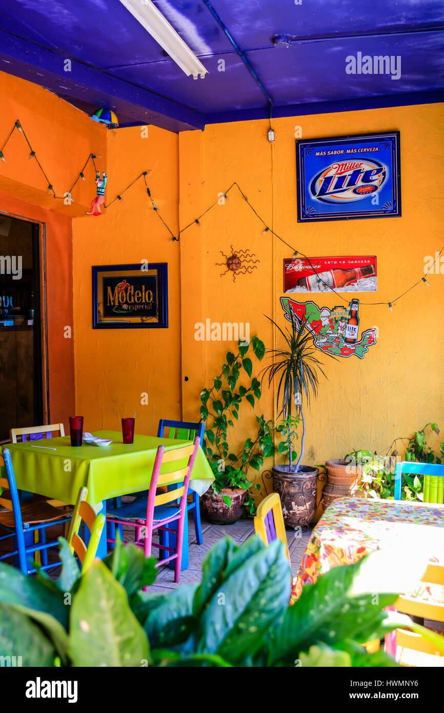 Mexikanisches Restaurant El Olivo auf W. central Ave in der Innenstadt von Winter Haven, FL Stockfoto