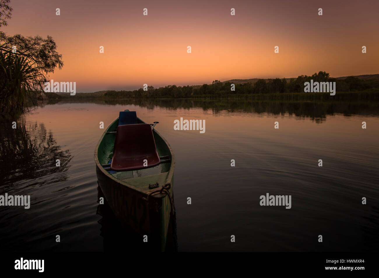Ord River - Kununurra - die Kimberley-Region, Western Australia, Australia Stockfoto