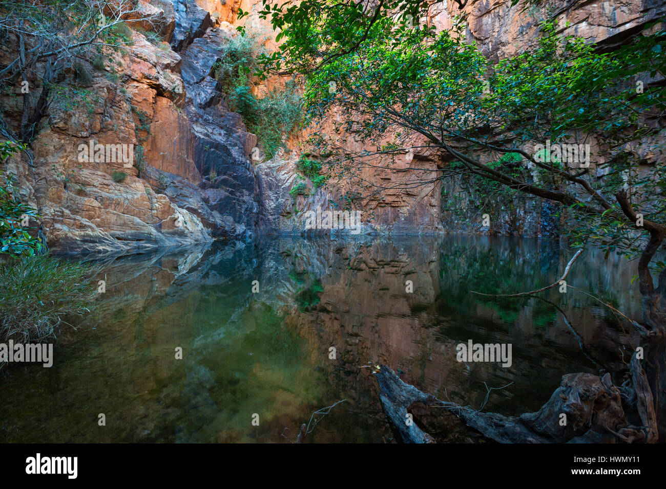 Ord River - Kununurra - die Kimberley-Region, Western Australia, Australia Stockfoto