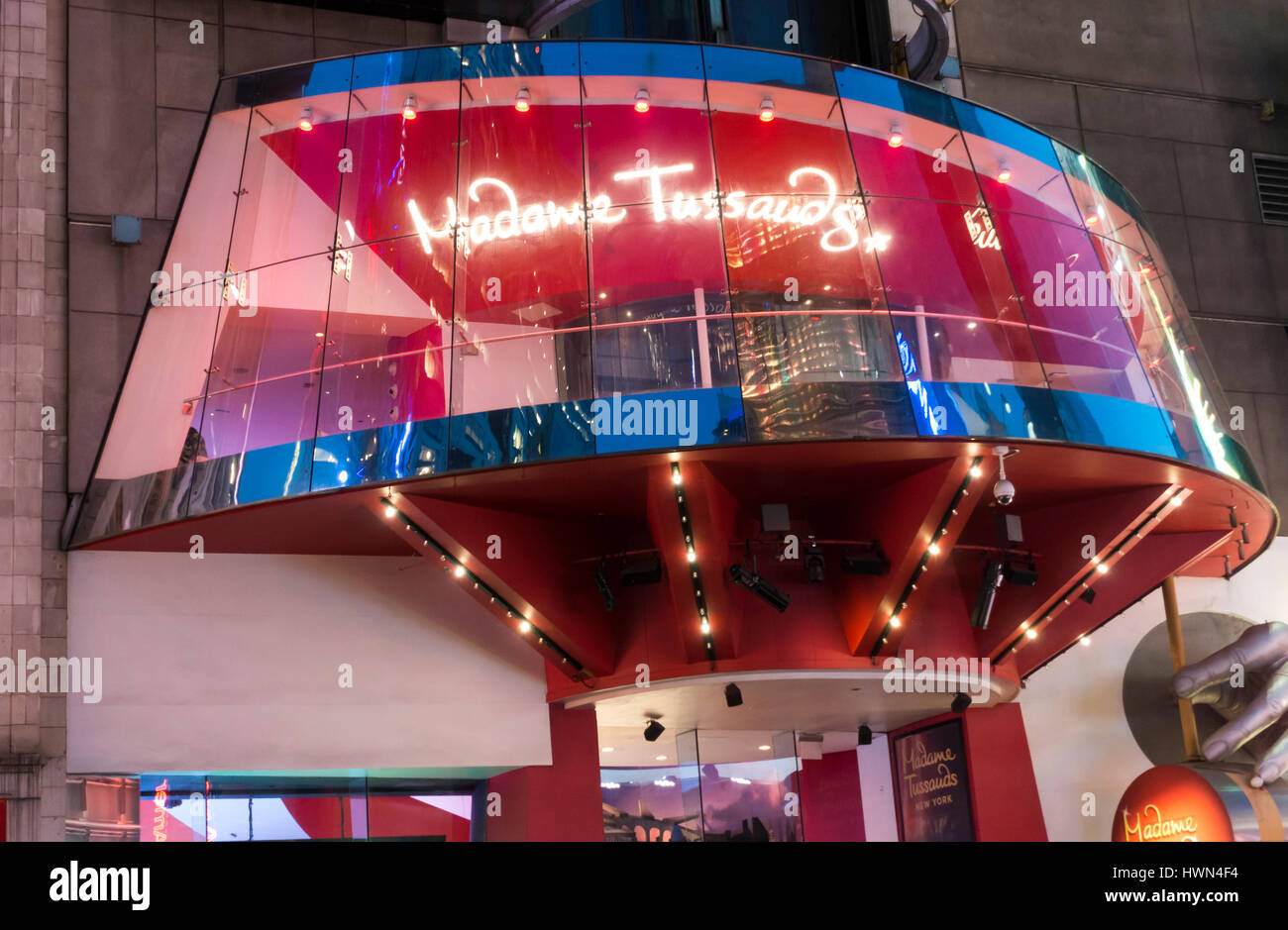 Madame Tussauds in New York Stockfoto