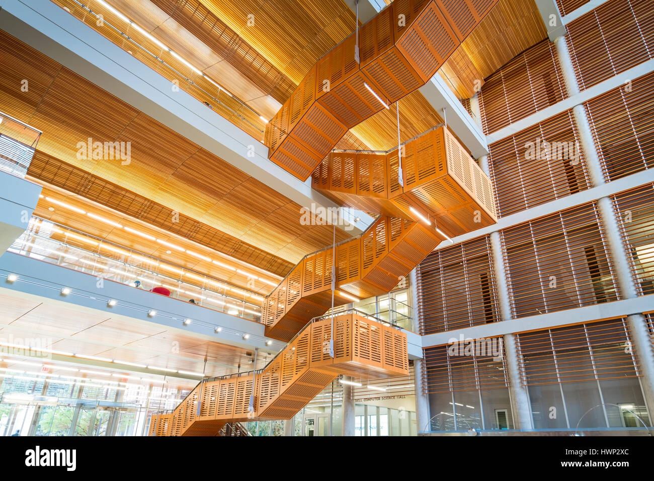 Bill und Melinda Gates Computer Science Komplex an der University of Texas at Austin, Texas, USA. Stockfoto