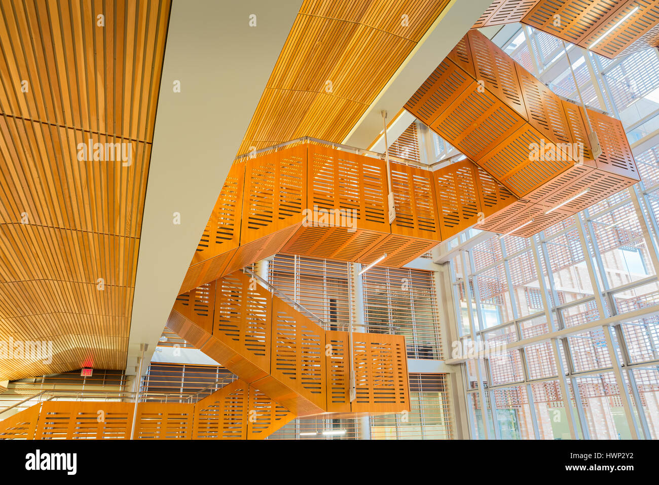 Bill und Melinda Gates Computer Science Komplex an der University of Texas at Austin, Texas, USA. Stockfoto