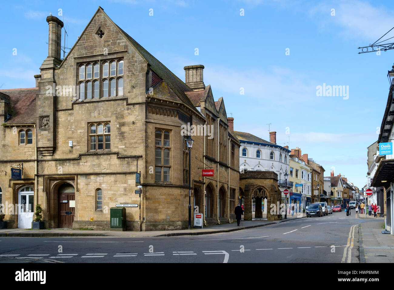 Sherborne einer Kleinstadt in Dorset England UK Stockfoto