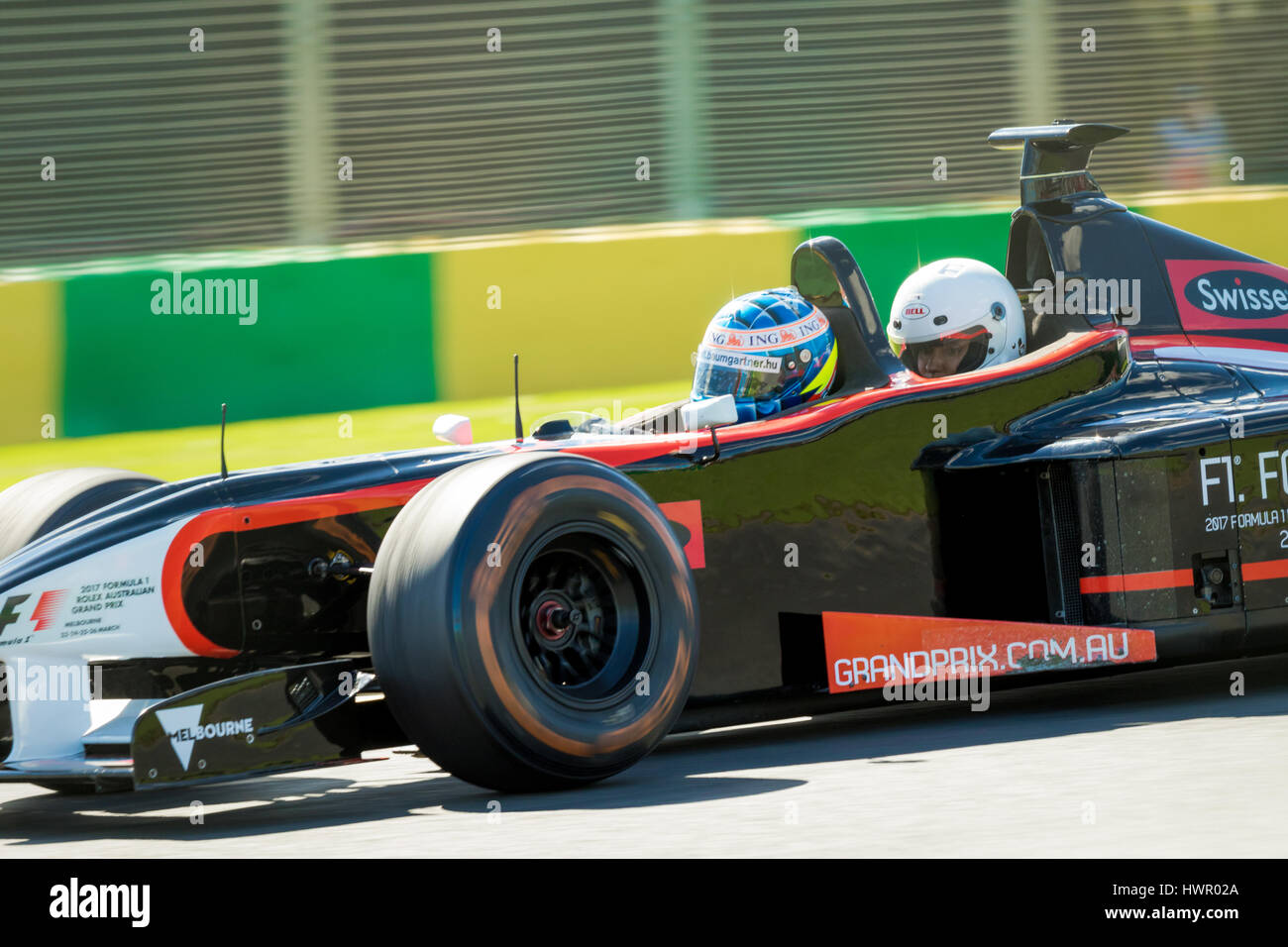 Melbourne, Australien. 23. März 2017. Cosworth V10 zwei seate während der 2017 Formel 1 Rolex Australian Grand Prix, Australien am 23. März 2017. Bildnachweis: Dave Hewison Sport/Alamy Live-Nachrichten Stockfoto