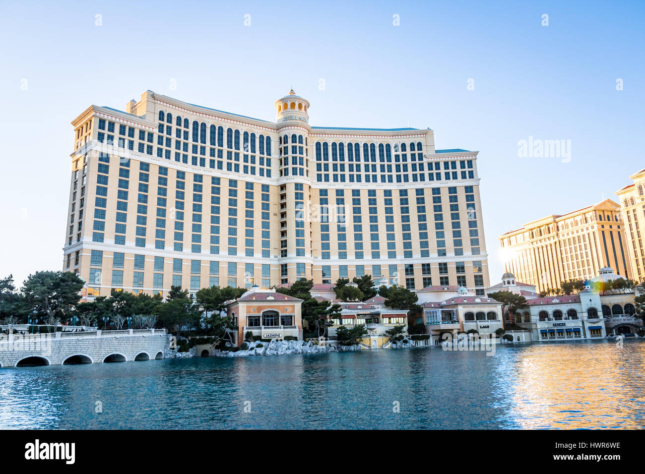 Bellagio Hotel Casino - Las Vegas, Nevada, USA Stockfoto