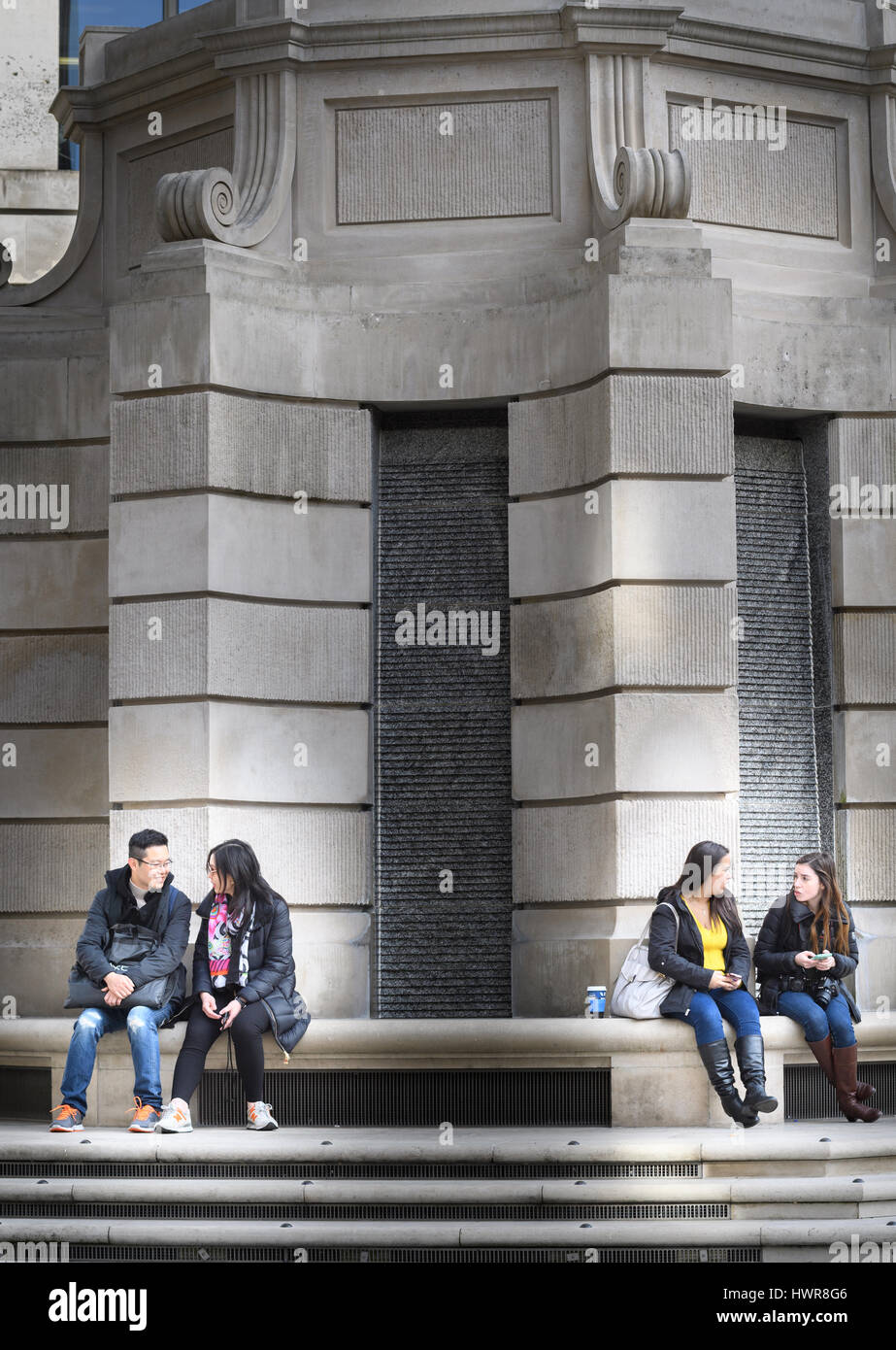 Paternoster Square, City of London, England. Stockfoto