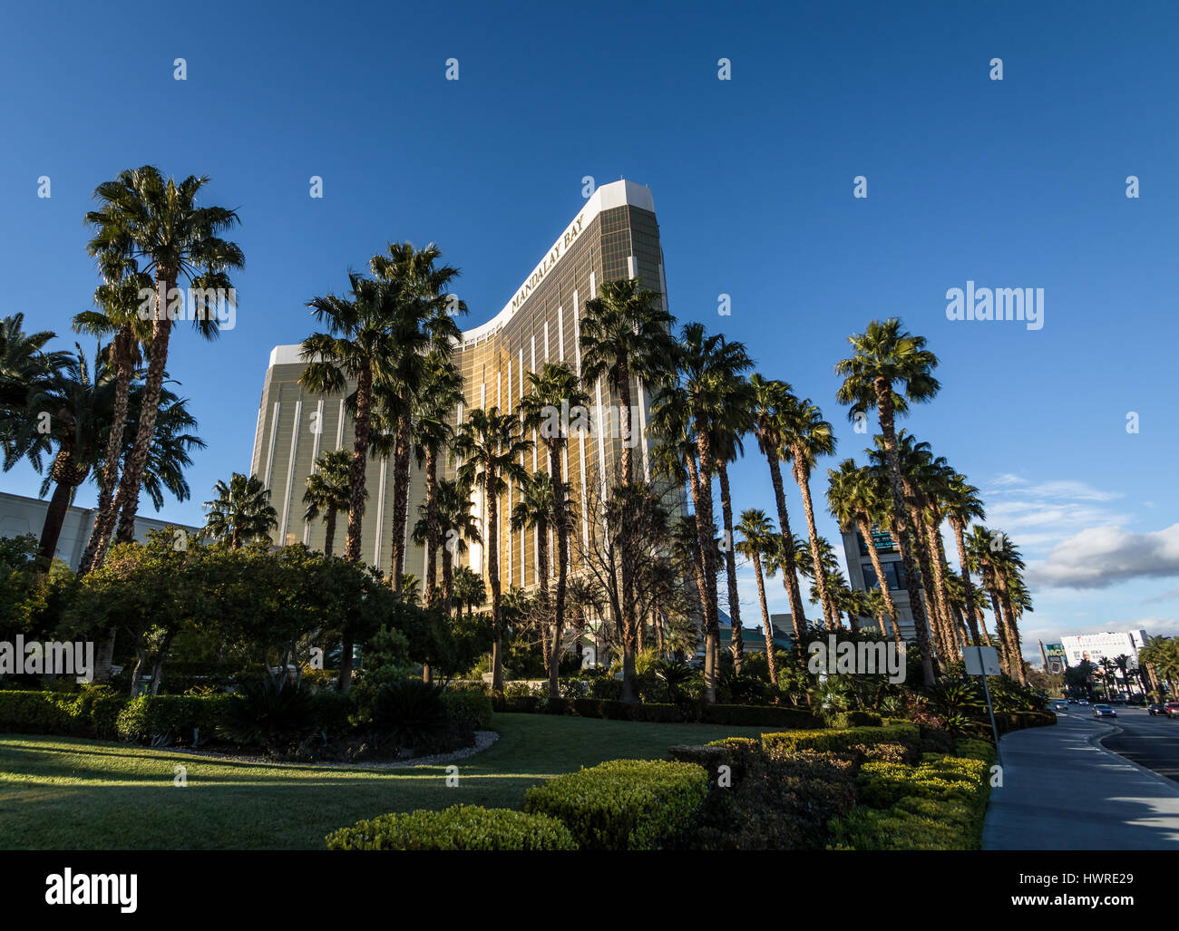 Mandalay Bay Hotel and Casino - Las Vegas, Nevada, USA Stockfoto