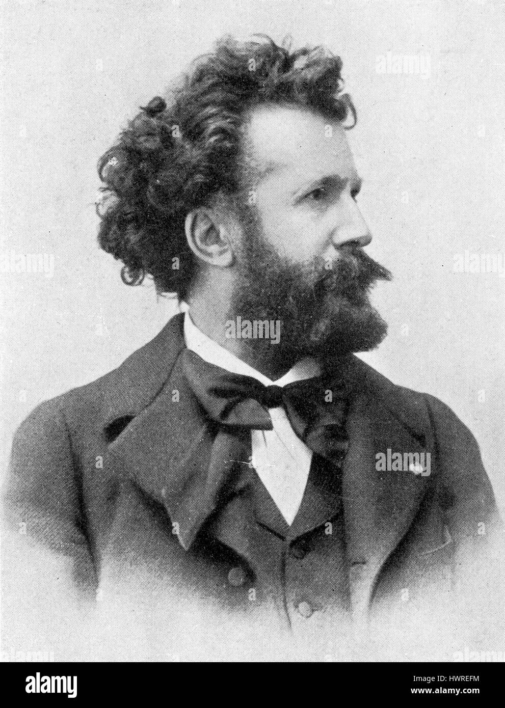 Camille Flammarion. Französischer Astronom. 26. Februar 1842 – 3. Juni 1925 Stockfoto