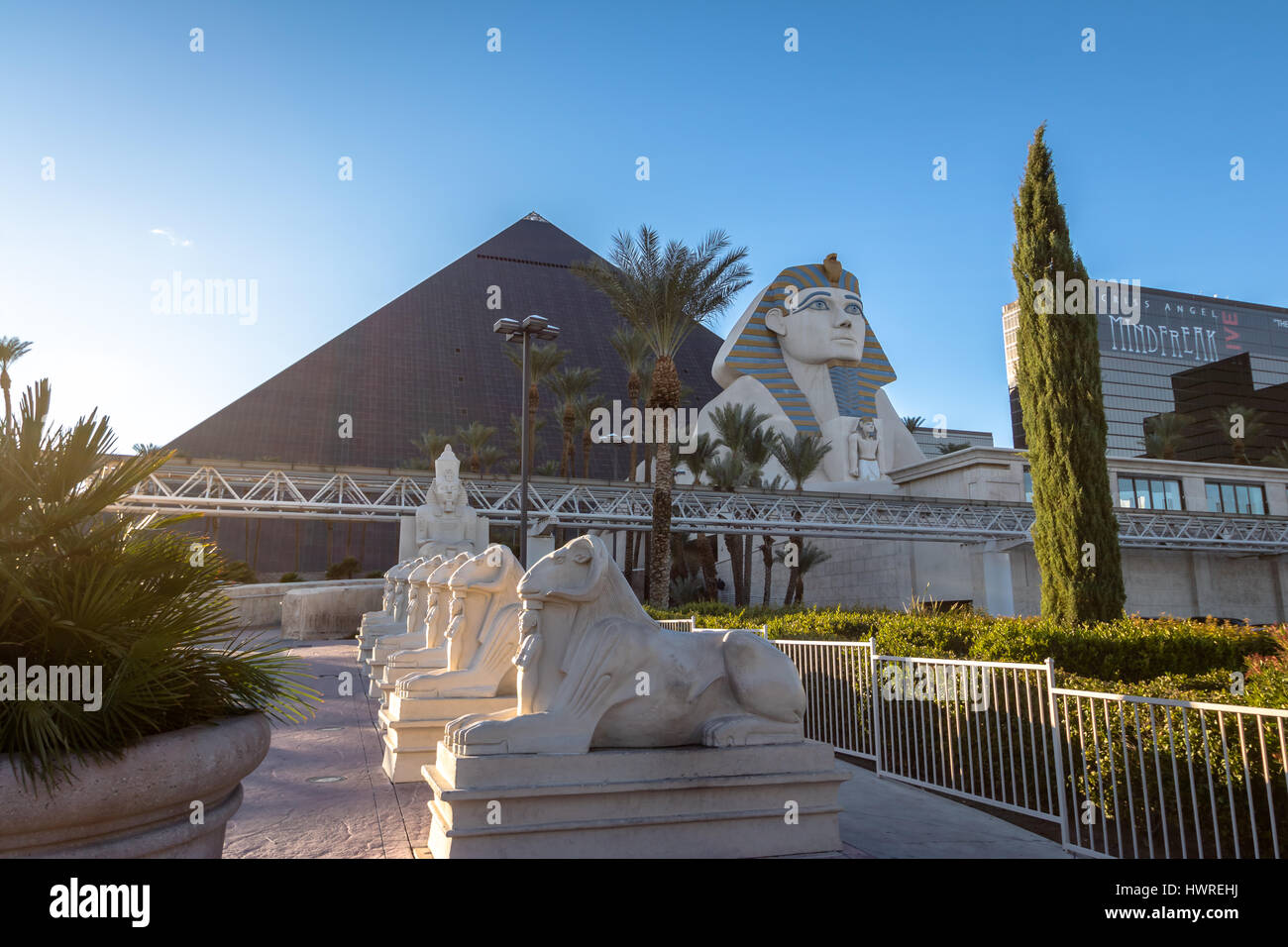 Luxor Hotel Casino - Las Vegas, Nevada, USA Stockfoto