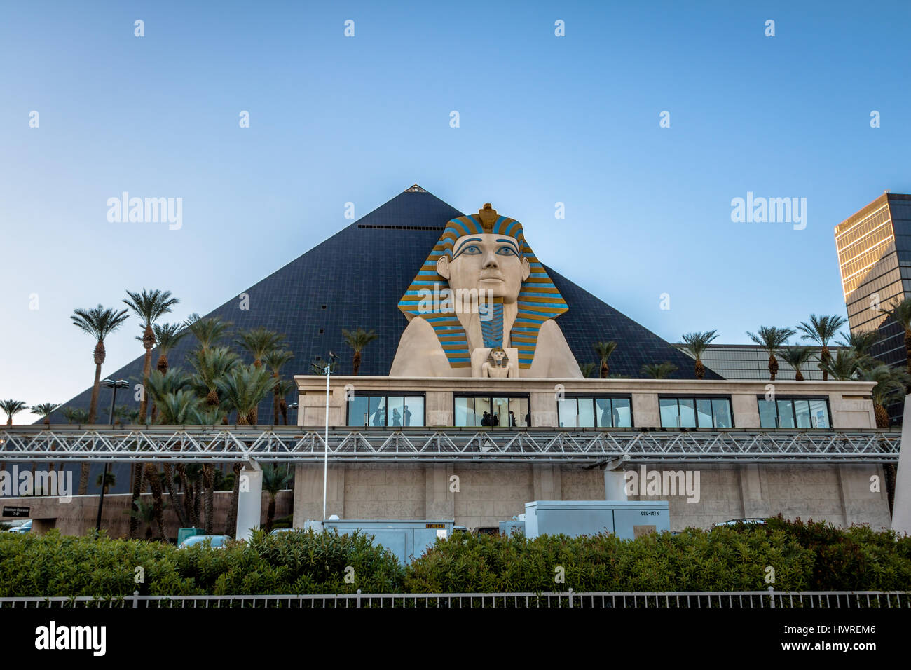 Luxor Hotel Casino - Las Vegas, Nevada, USA Stockfoto