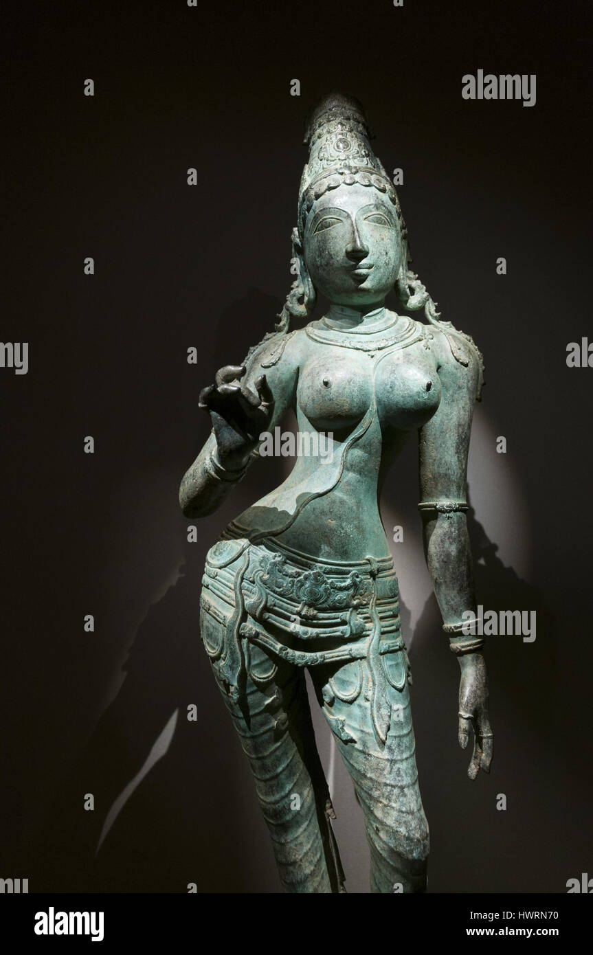 Singapur, antiken Zivilisationen Museum, South indischen Chola bronze Stockfoto