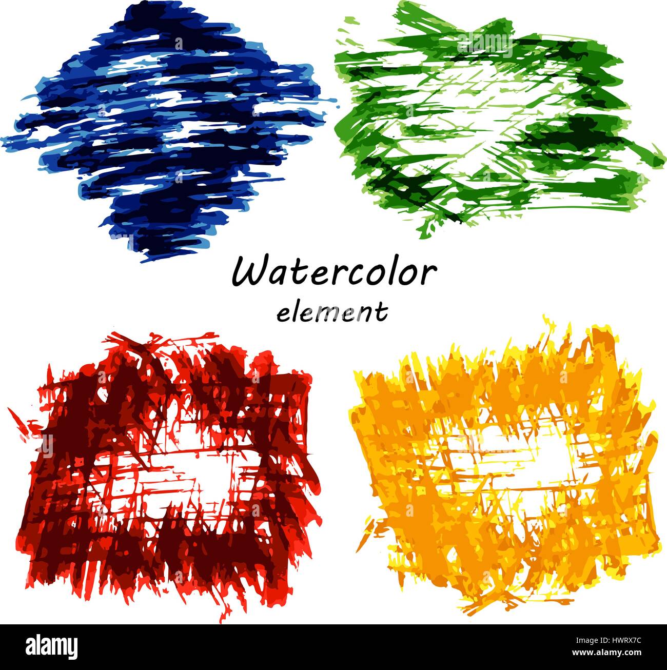 Aquarell Vektor Hintergrund. Stock Vektor