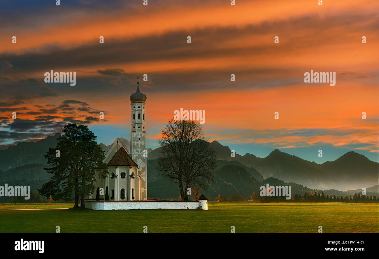 St coloman church schwangau bavaria -Fotos und -Bildmaterial in hoher ...