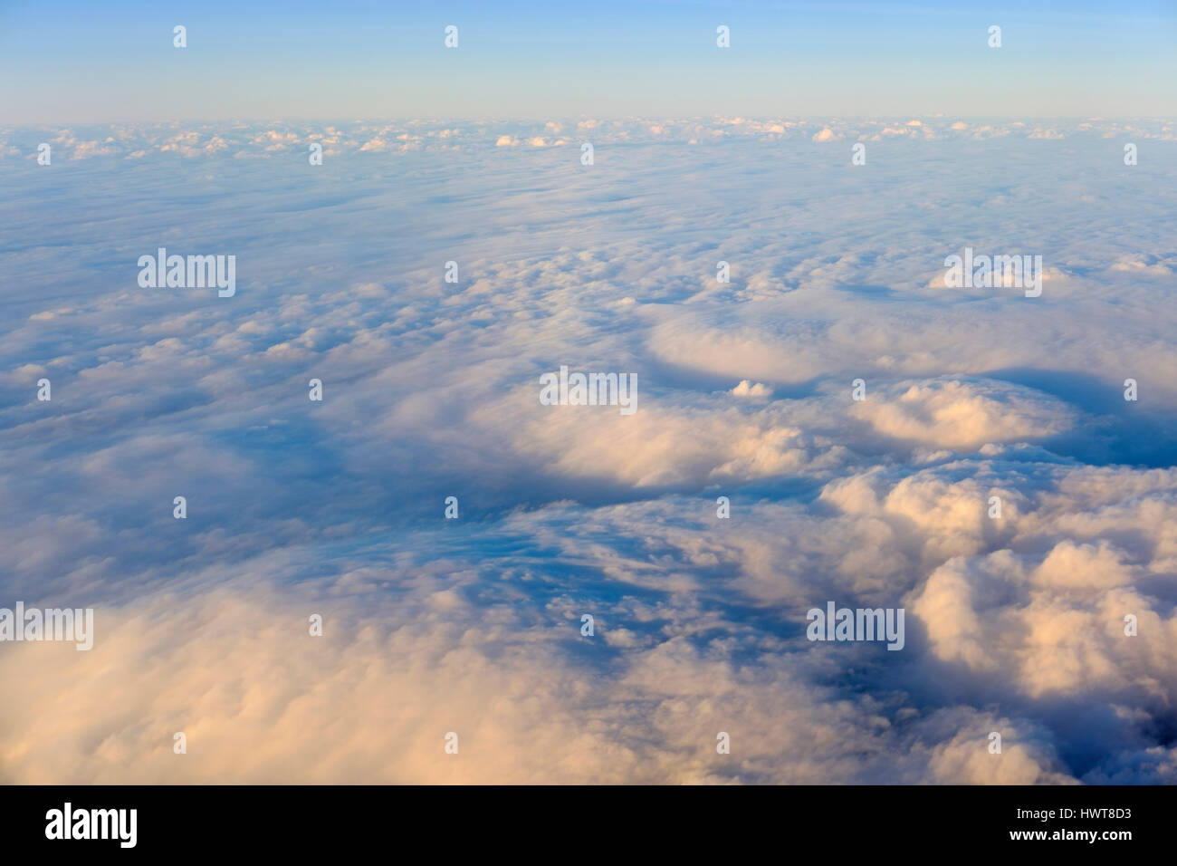 Wolken, Wolke Decke über Gran Canaria, Kanarische Inseln, Spanien Stockfoto