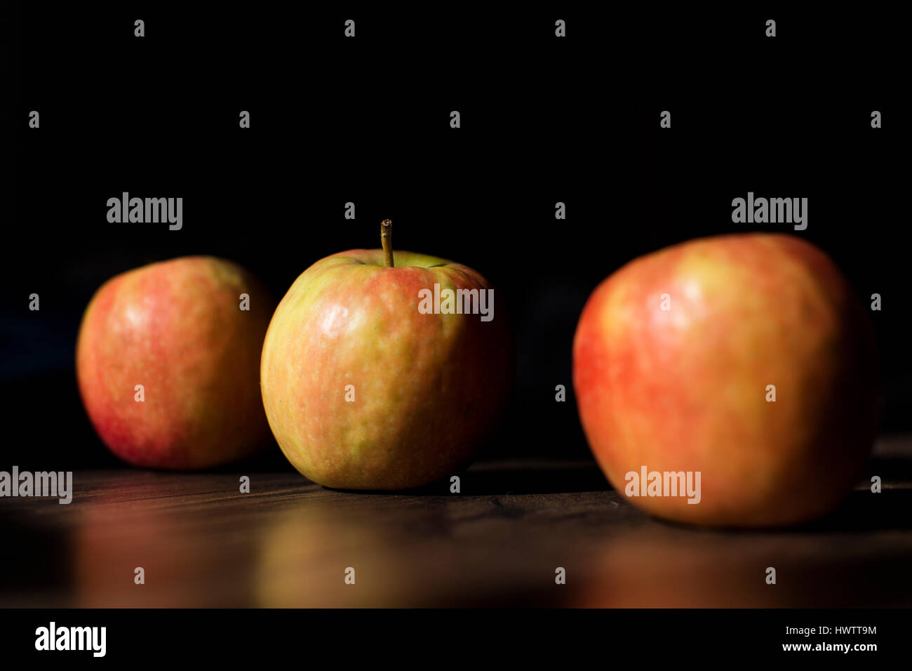 Apfel - Sorte Pink lady Stockfoto