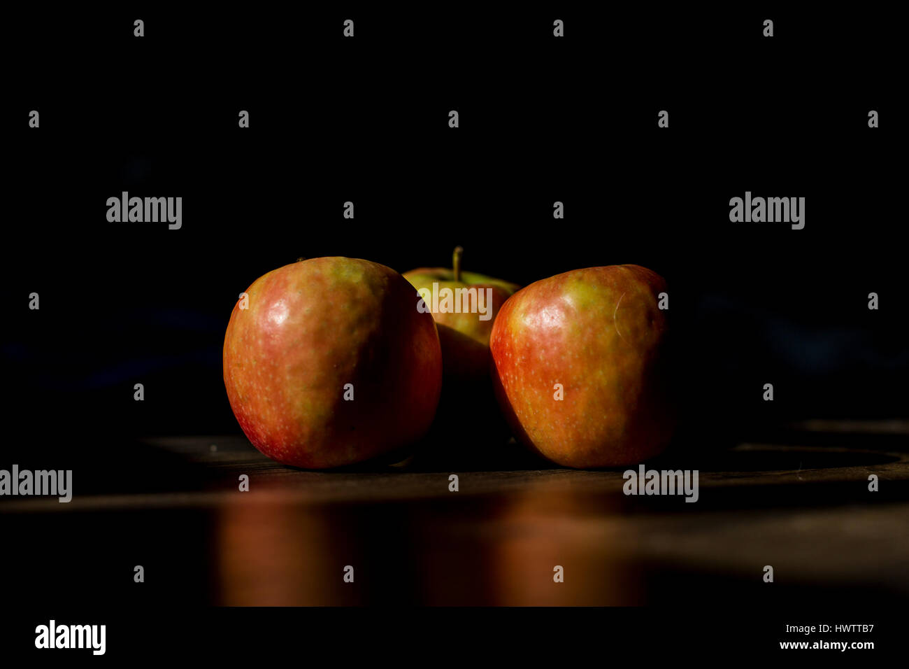 Apfel - Sorte Pink lady Stockfoto