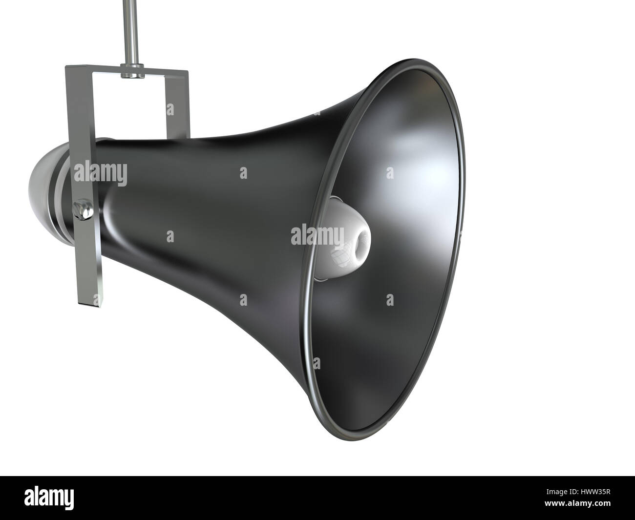 Megaphone Speaker Stockfotos und -bilder Kaufen - Alamy