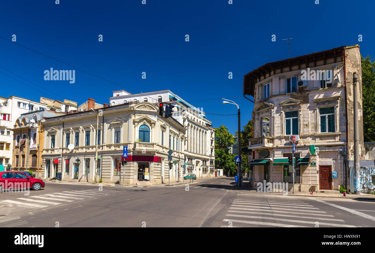 Wohngebäude in Bukarest - Rumänien Stockfoto