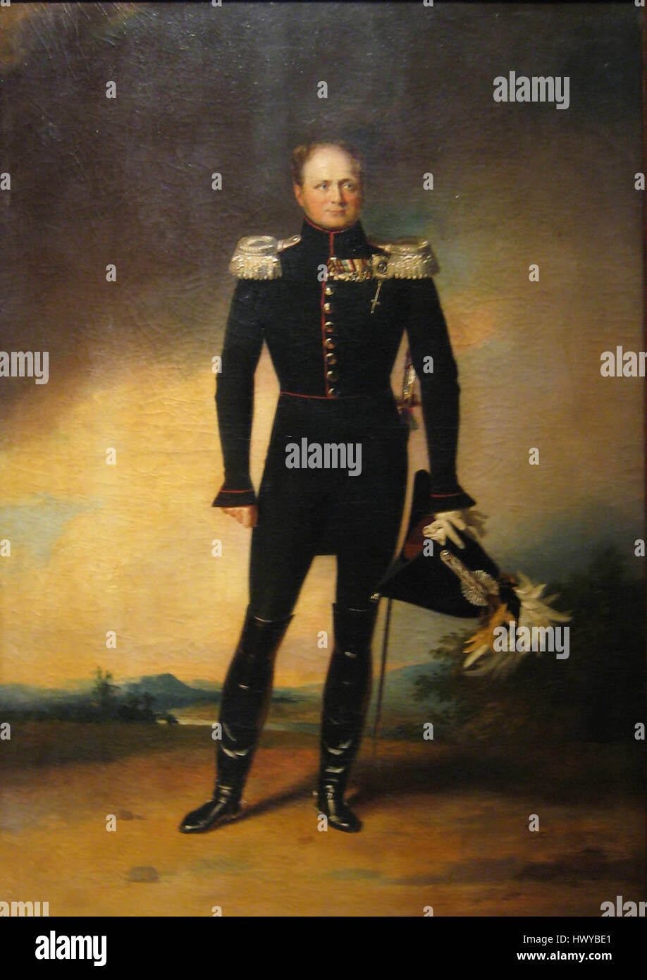 Alexander i. von Russland durch G.Dawe (1825, GIM) Stockfoto