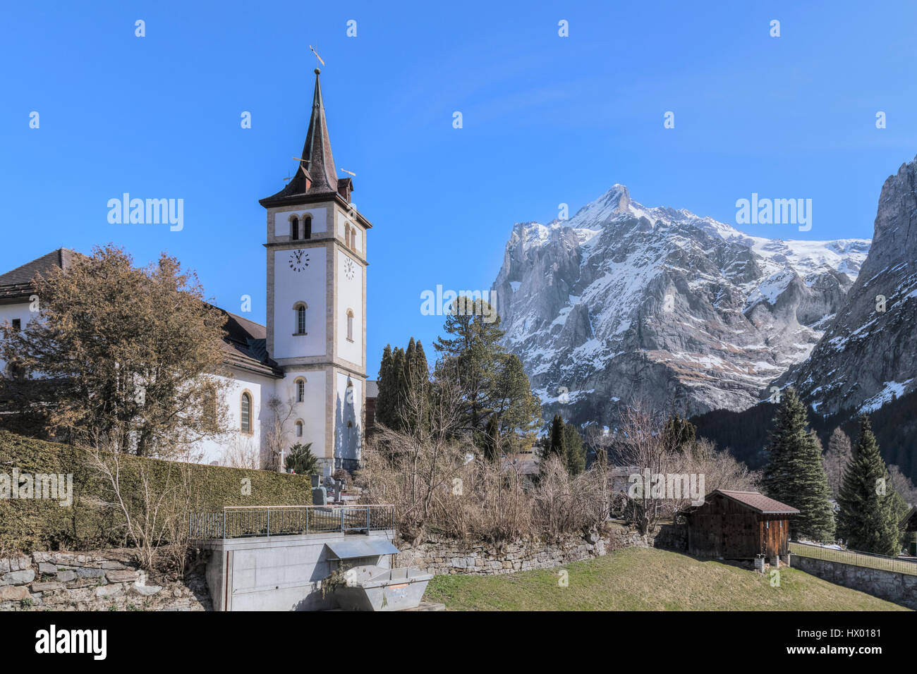 Grindelwald, Berner Oberland, Bern, Schweiz, Europa Stockfoto