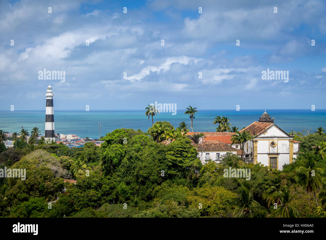 Leuchtturm in Olinda - Pernambuco, Brasilien Stockfoto