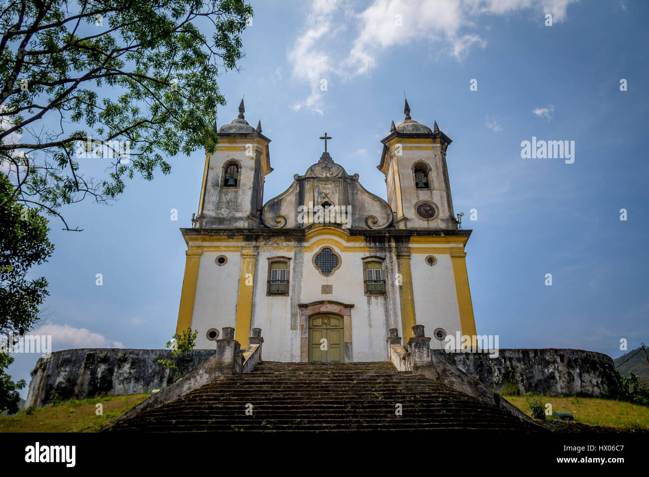 Sao Francisco de Paula Kirche in Ouro Preto - Minas Gerais, Brasilien Stockfoto