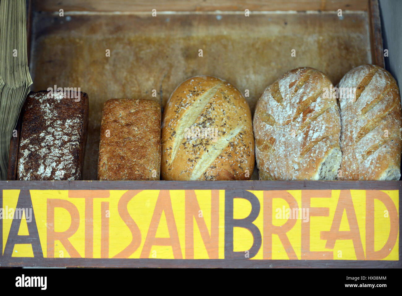 Handwerker-Brot Stockfoto