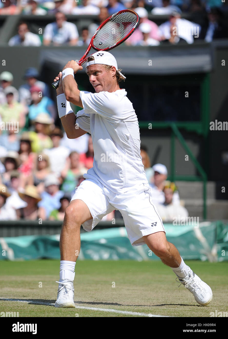 LLEYTON HEWITT Australien WIMBLEDON LONDON ENGLAND 25. Juni 2009 Stockfoto