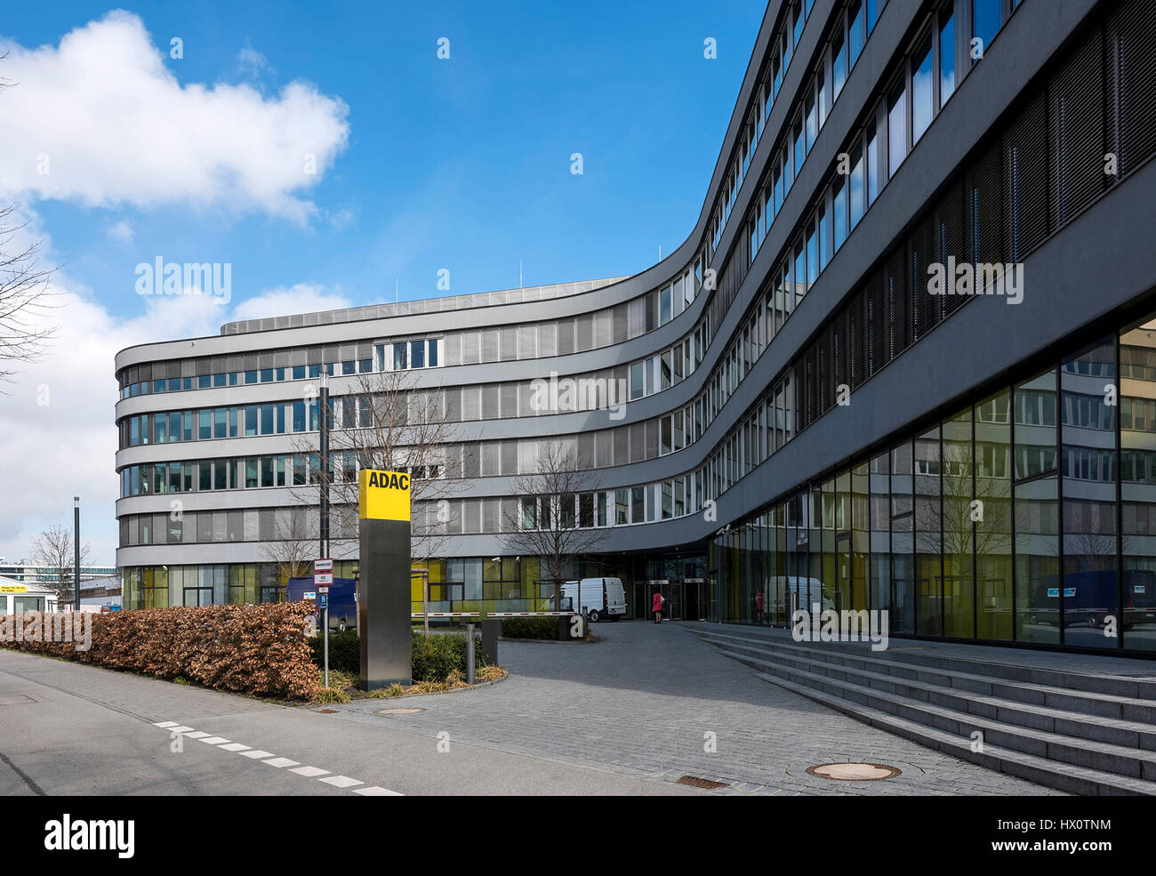 Deutscher Automobil-Club ADAC zentrale Gebäude in München, Deutschland Stockfoto